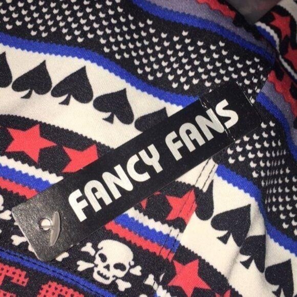 Fancy Fans Leggings One Size - Picture 3 of 4